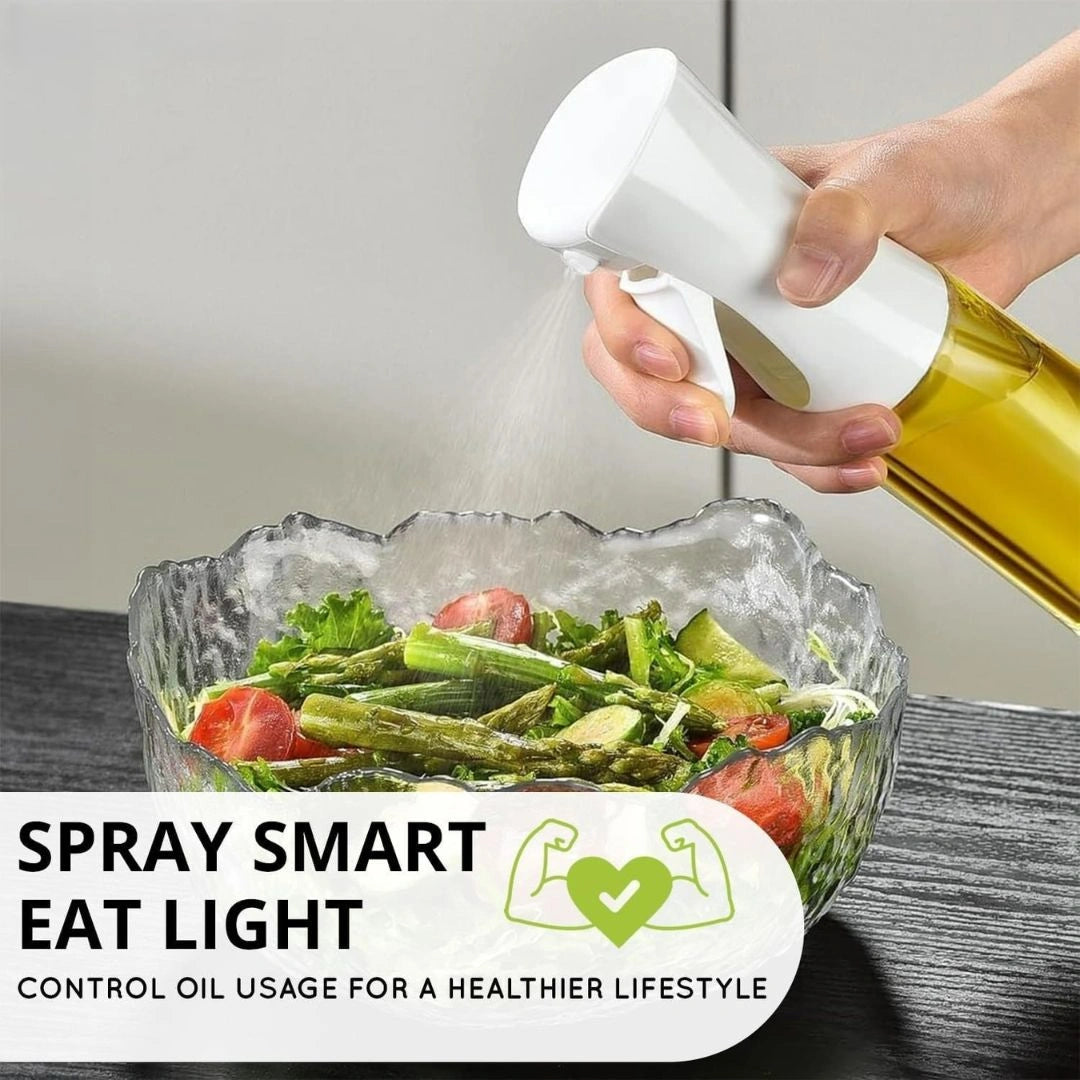 Glass oil sprayer bottle for kitchen