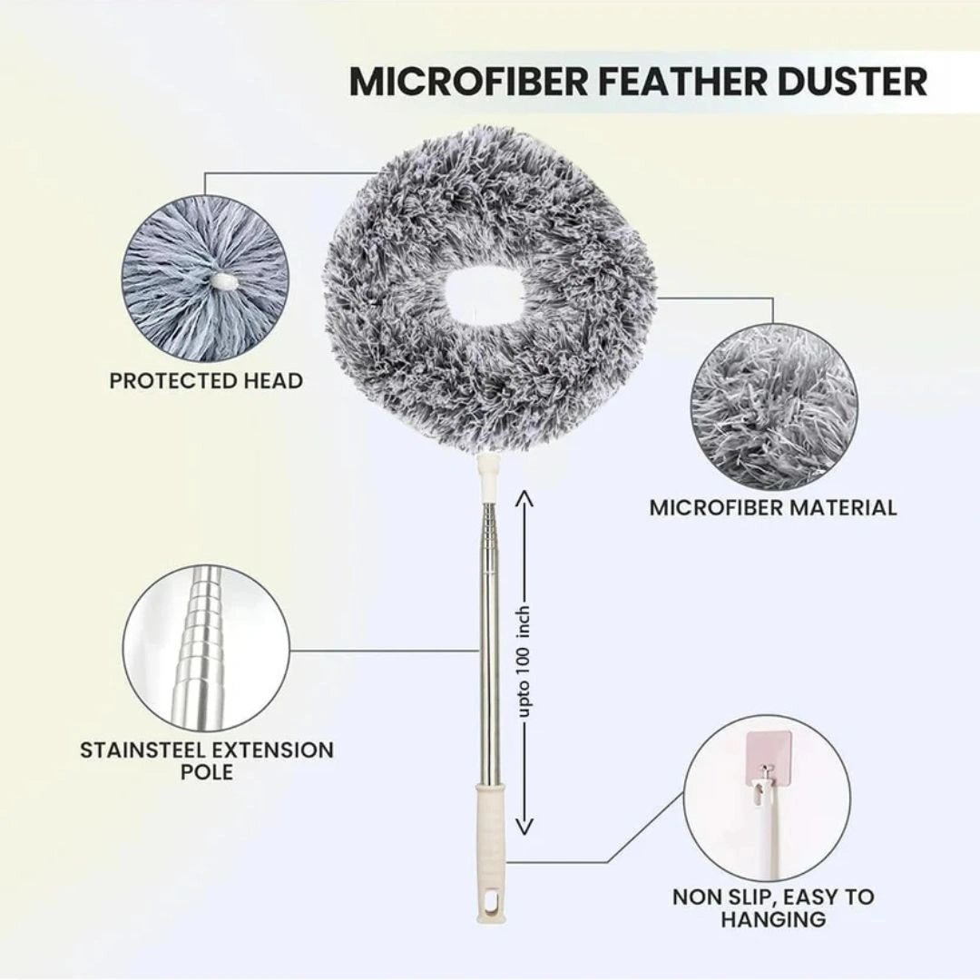 Round fan cleaner brush product